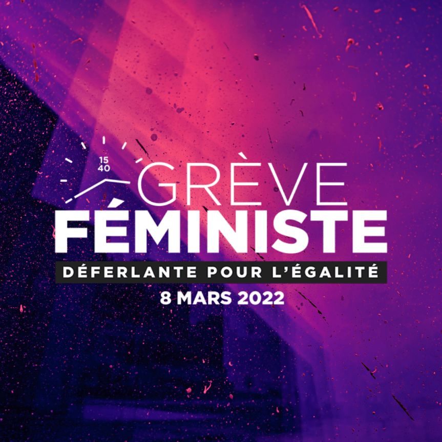 On se retrouve le 8 mars 2022 pour la grève féministe&nbsp;✊🔥
