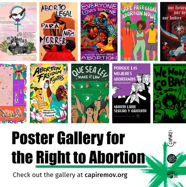 Galerie d&rsquo;affiches pour le droit à l&rsquo;avortement