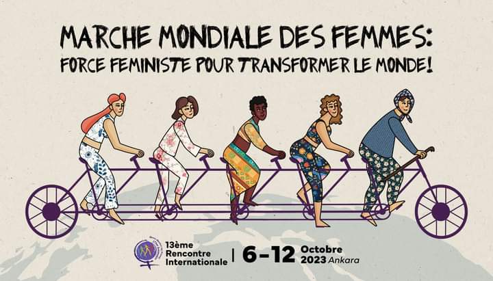 6 au 12 octobre 2023 – 13ème Rencontre Internationale de la Marche Mondiale des&nbsp;Femmes