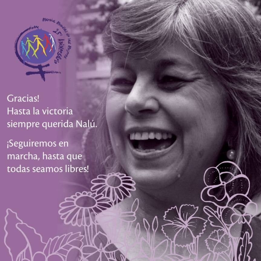 Nalu Faria, militante historique de la MMF Brésil nous a&nbsp;quittées