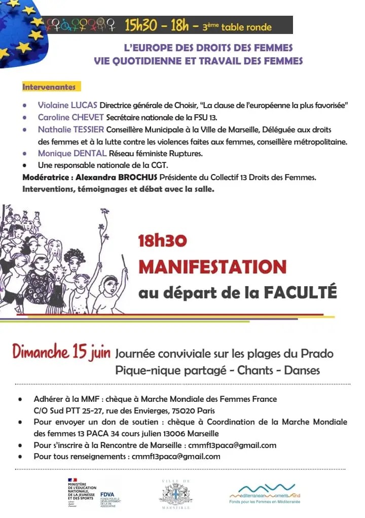 MMF 2025 : 6ème Action mondiale – Marche Mondiale des Femmes France