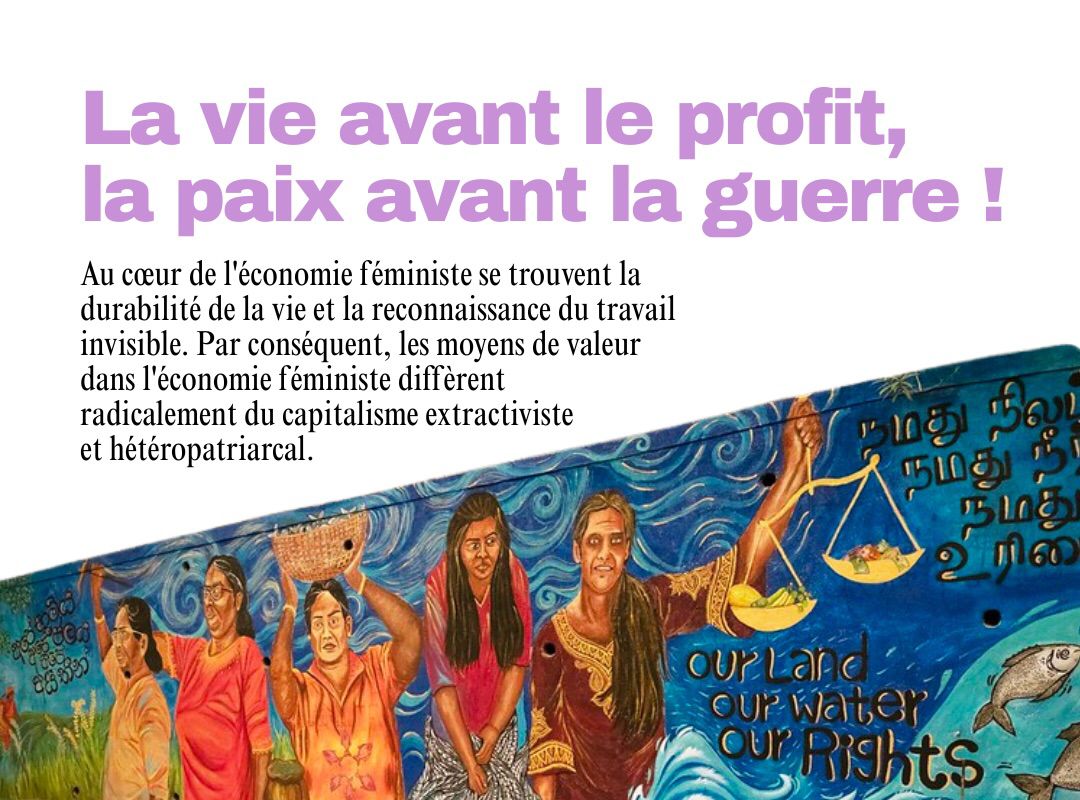 Domaines d’action de la Marche mondiale des femmes : Une économie ...