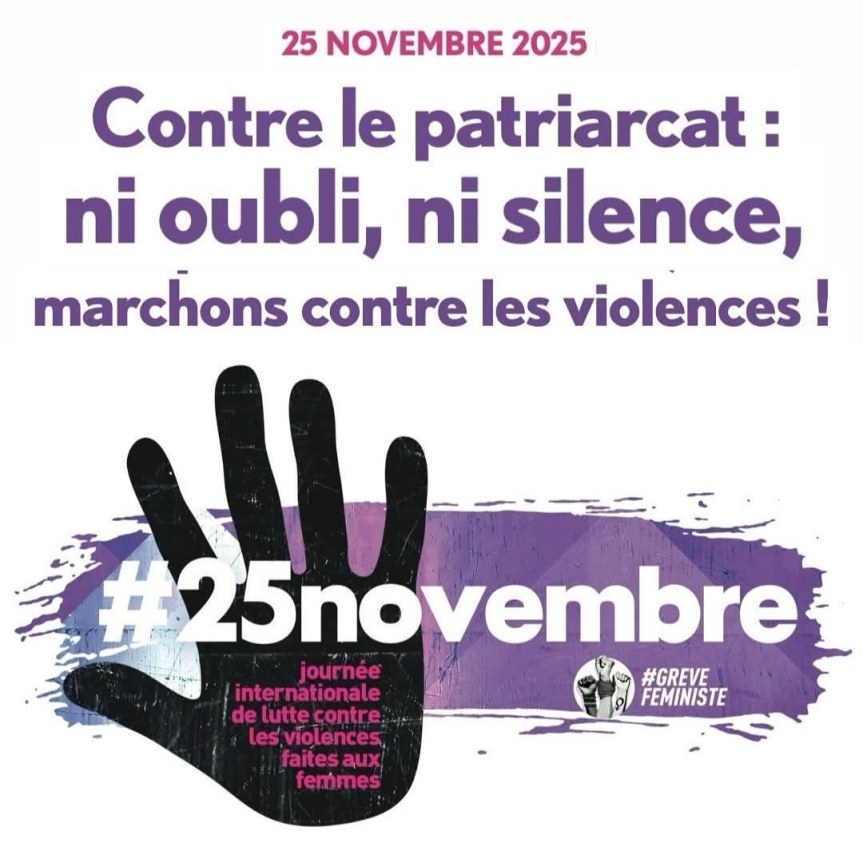 Le 25 novembre, Marchons contre les violences&nbsp;!