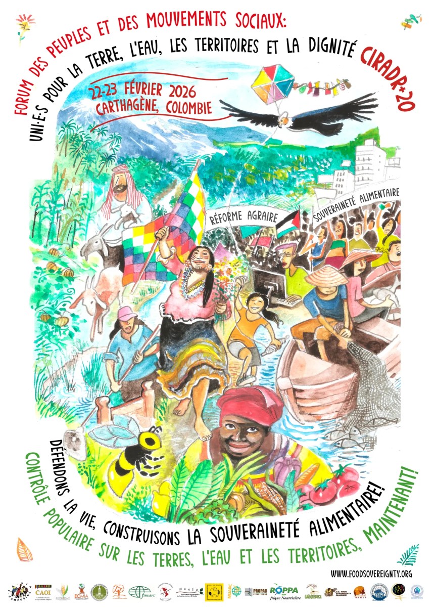 Unis pour la terre, l’eau, les territoires et la dignité : la MMM se joint aux mouvements mondiaux à&nbsp;l’ICARRD+20